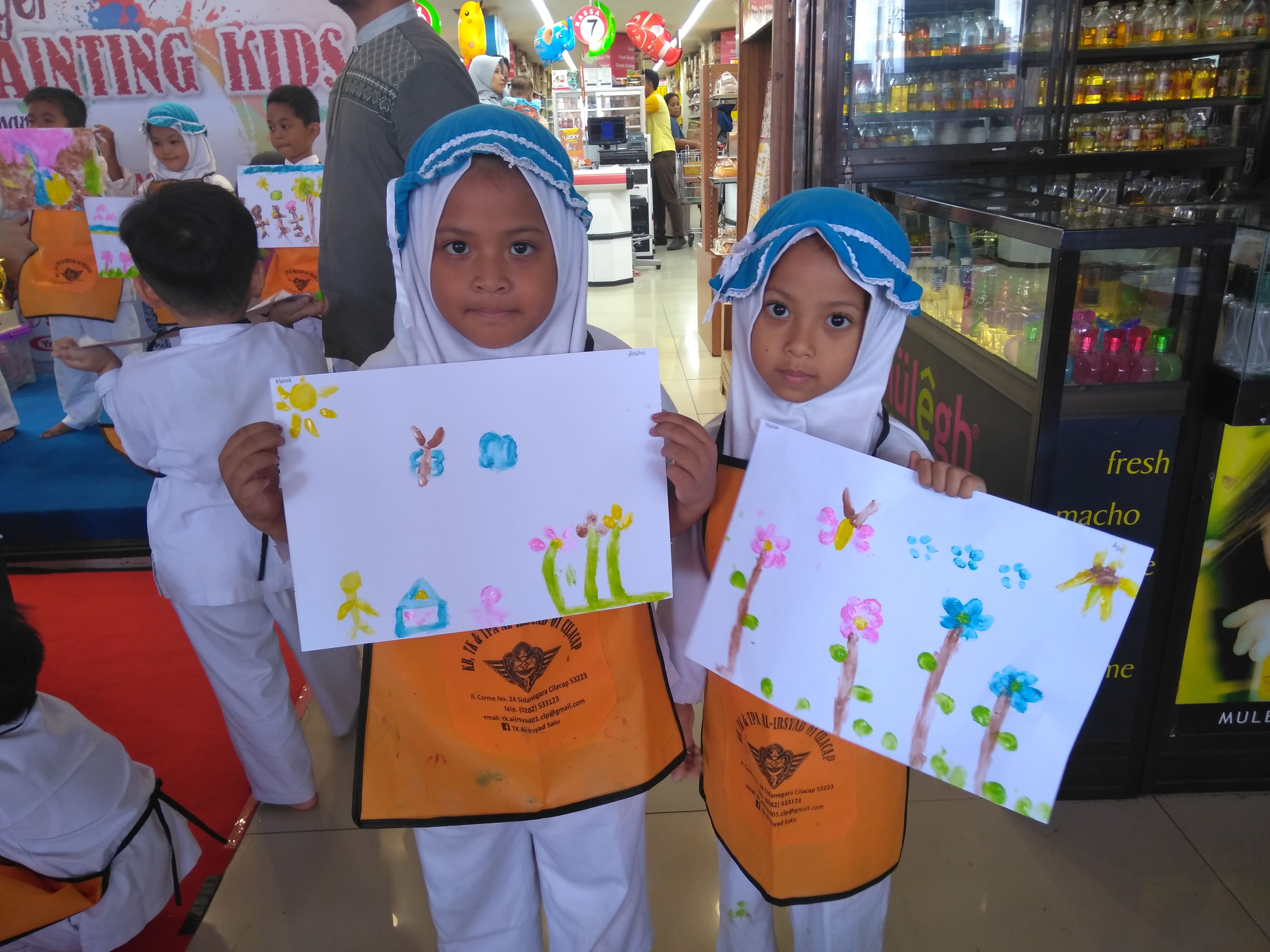 Contoh Gambar Finger Painting